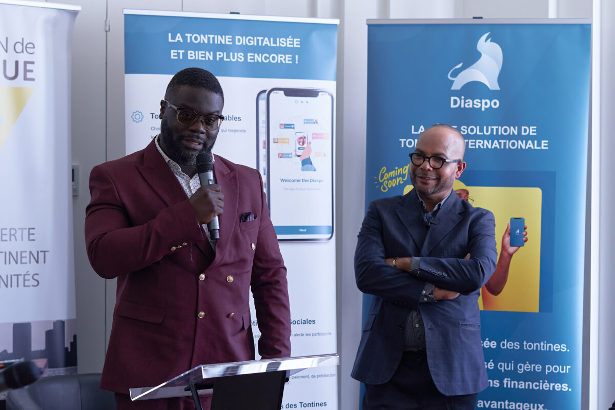 Aubin Nkanga, co-fondateur de NBK Diaspo, un projet innovant de tontine digitale